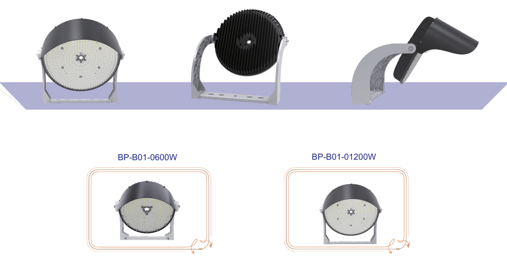 outdoor basketball court lights